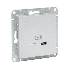 EKF Эпика Механизм розетки USB-С, быстрая, алюминий.