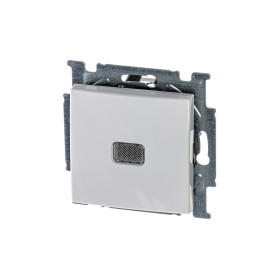 ABB BJB Basic 55 Бел Выключатель 1-клавишный с подсветкой