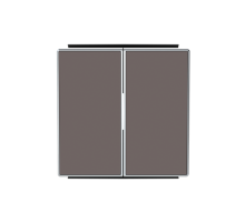 ABB SKY Тауп Клавиша для 2-клавишных выключателей/переключателей/кнопок