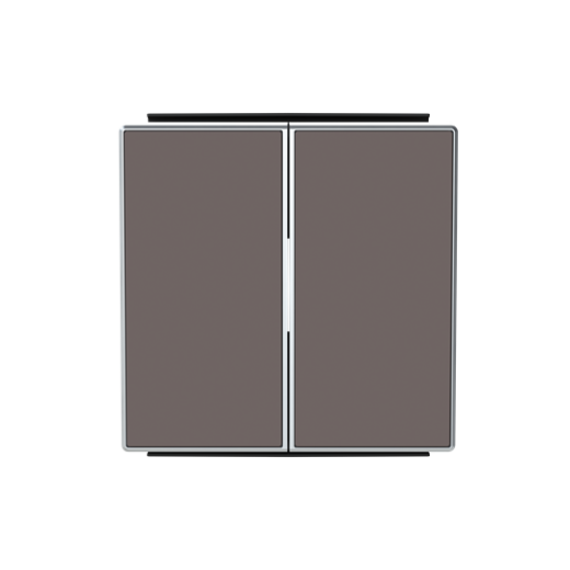 Клавиша для 2-клавишных выключателей/переключателей/кнопок, серия SKY, цвет Тауп