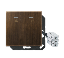 JUNG Накладка для внешнего DND-модуля с LED-лампами, 230 В, латунь Antik