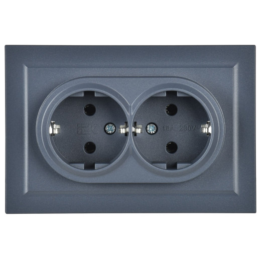 BRITE Роз. 2-я с з/к без з/ш 16А в сб. РС12-3-БрМ мар. IEK