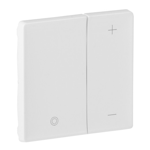 Valena LIFE.Лицевая панель для кнопочного светорегулятора.Белая