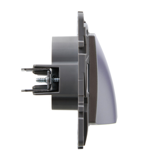 Вывод кабеля IP21 - Legrand Etika - с зажимом для кабеля - алюминий