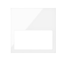 Simon 100 Белый глянец Рамка «минимум» на 1 пост