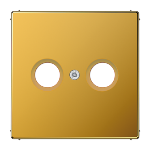 Крышка для телевизионной розетки, золото