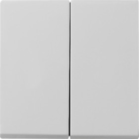 Gira S-55 Сер матовый Клавиша 2-ая с комплектом уплотн. IP44 для клавишн. и кноп.выкл.