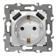 Розетка ЭРА Серия 12 12-4109-04 2P+E 16A-250В штор. с 2xUSB 5В-3А шампань