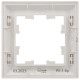 BRITE Рамка 1-мест. РУ-1-Бр бел./бел. IEK