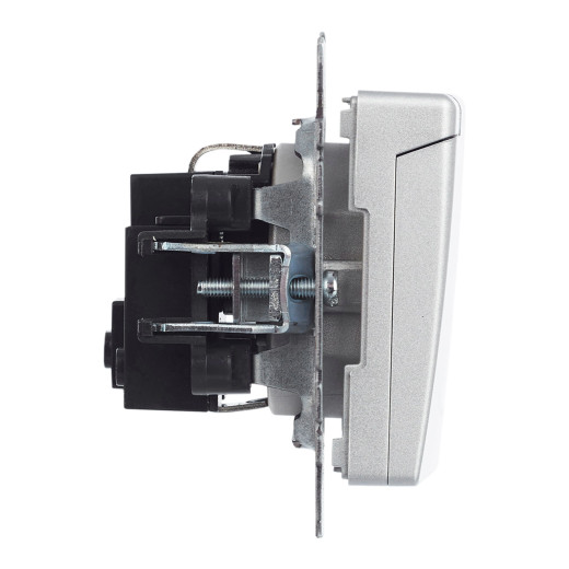 BRITE Роз. с з/к/ш с кр. 16А IP20 РСбш10-3-БрА алюм. IEK