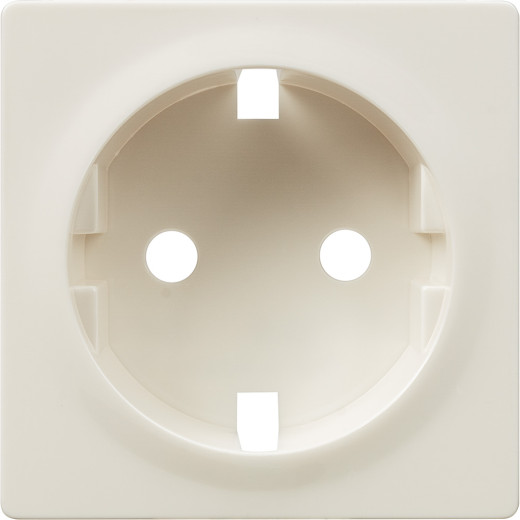 Valena LIFE.Лицевая панель розетки 2К+З.Белая