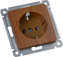 Hegel Мастер внутр Дуб РС16-411-05 Розетка с/з, механизм