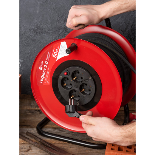 Удлинитель на катушке 