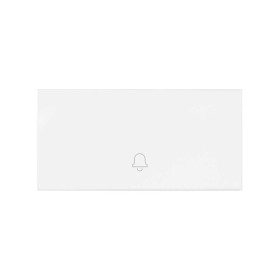 Simon 100 Белый матовый Клавиша выключателя с пиктограммой «звонок»