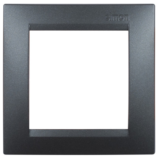 Рамка 1 пост, графит