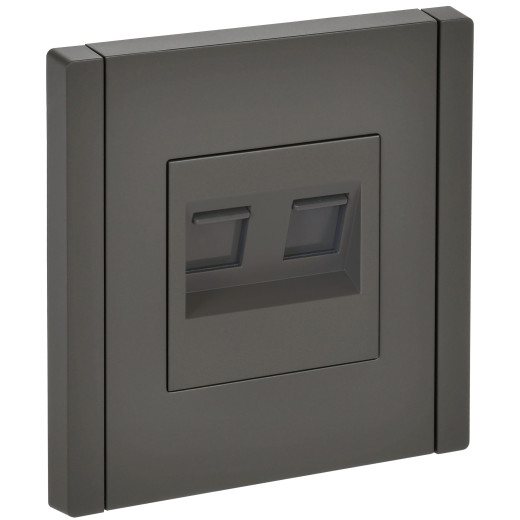 FORTE&PIANO Роз. комп. 2-ая RJ45 кат.6 FP334 сер. IEK