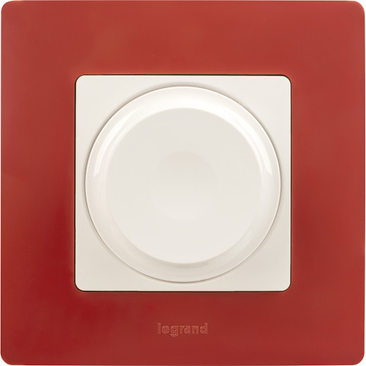 Рамка 1 пост - Legrand Etika - красный