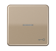 JUNG CD 500/CD plus Бронза Клавиша 1-ая с/п с символом КЛЮЧ