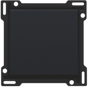 Niko Черный Клавиша одинарная