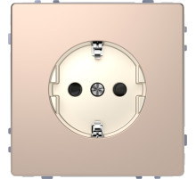 Schneider Electric Merten D-Life Шампань Розетка 16А с/з и шторками