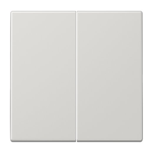 Двойная клавиша для балансирных механизмов выключателей (кнопок), в комплекте с CD95HP (крепежный элемент), возможно IP44, дюропласт, светло-серый, LS990