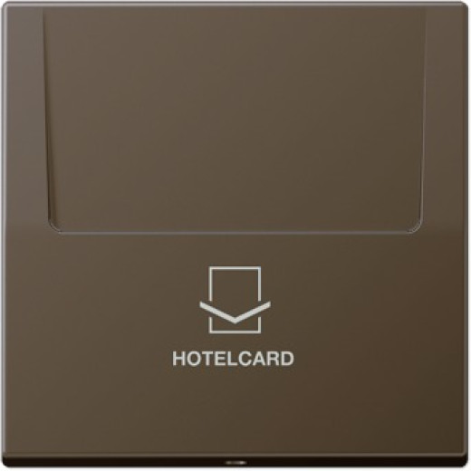 Накладка-картодержатель для балансирных механизмов 531U, 532U, 533U, 534U, термопласт, латунь antik, Messing