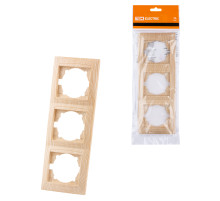 TDM Рамка 3-х постовая вертикальная сосна 