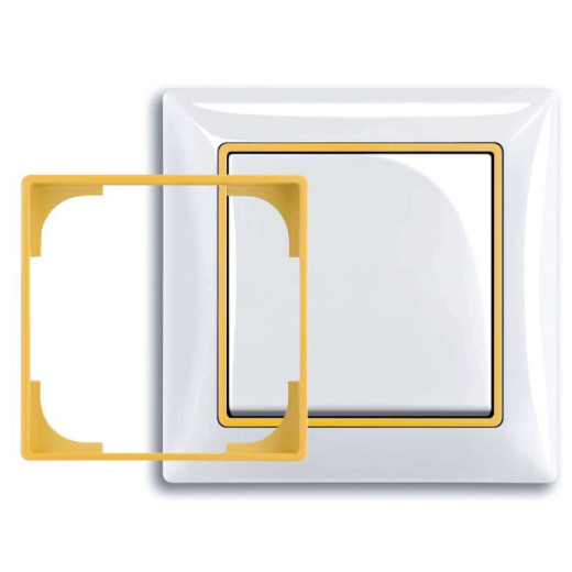 Вставка декоративная, Basic 55, жёлтый