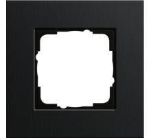 Gira ESP Черный анодированный алюминий Рамка 1-ая