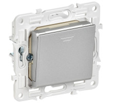 IEK SKANDY Серебряный Выключатель карточный 30А SK-V15S