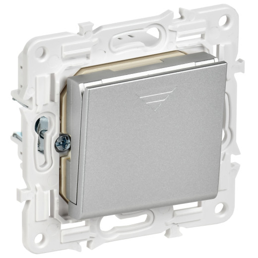 SKANDY Выключ. карточный 30А SK-V15S сереб. IEK