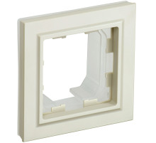 IEK BRITE BASE Бежевый Рамка 1-м IP44Р У-1-БрКр-44