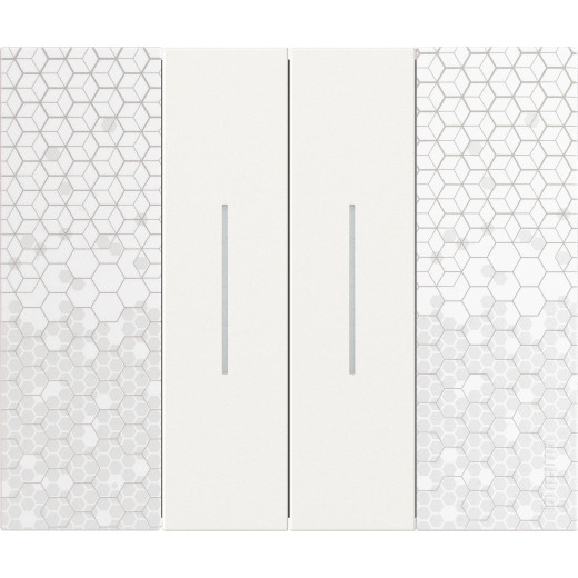 LIVING NOW. Декоративная рамка 2 модуля.Цвет 