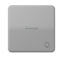 JUNG CD 500/CD plus Серая Клавиша 1-ая с/п с символом ЗВОНОК