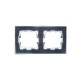 BRITE Рамка 2-мест. IP44 РУ-2-БрШ-44 шамп. IEK