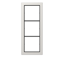 JUNG FD Design Светло-серая Рамка 3-ая