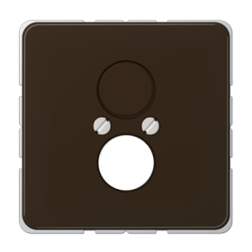 JUNG Крышка для 2-х гнезд коричневая