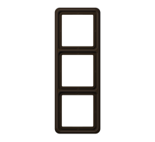 JUNG CD Коричневая Рамка 3-ая ударопрочная