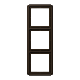 JUNG CD Коричневая Рамка 3-ая ударопрочная