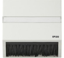 Gira TX 44 Белая Накладка для приборов с квадратной центральной панелью и наклонным выходом