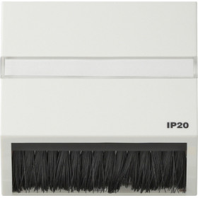 Gira TX 44 Белая Накладка для приборов с квадратной центральной панелью и наклонным выходом