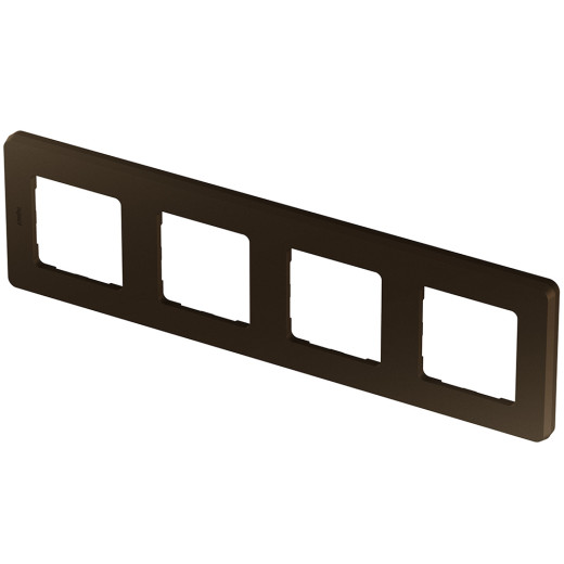 Рамка 4 поста - Legrand/Daccord Inspiria - бронза