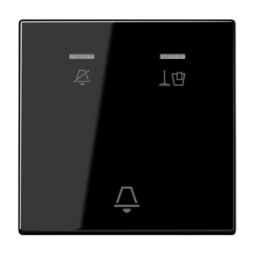 JUNG Клавиша для гостиничных кнопочных модулей 531KO5EUM24 или 531KO5EUM230, чёрный