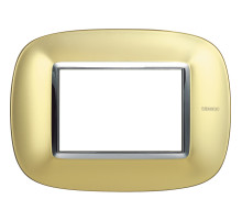 BT Axolute Матовое золото Рамка 3М Овал..