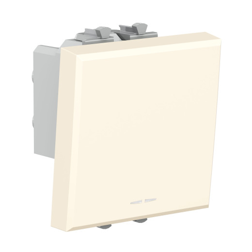 Инвертор одноклавишный модульный, Avanti, ванильная дымка, 2 модуля