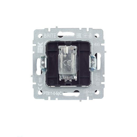 BRITE Роз. TV оконечная РТВ11-0-БрС сталь IEK