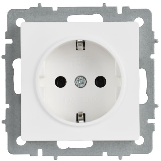 BRITE Роз. с з/к без з/ш 16А РС11-1-0-БрАБ а/б IEK