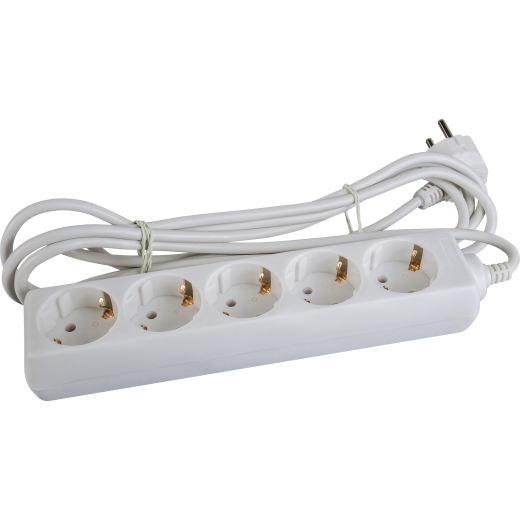 Удлинитель Navigator 71 555 NPE-S-05-300-E-3x0.75 с/з 5 гн. 3м