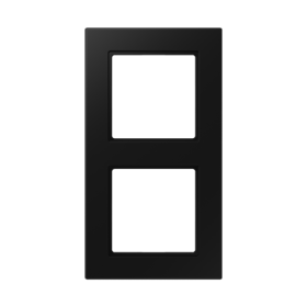 JUNG A 550 Черный матовый Рамка 2-ая