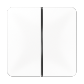 JUNG 2-клавишная накладка для пульта КNX, белая, для серии СD